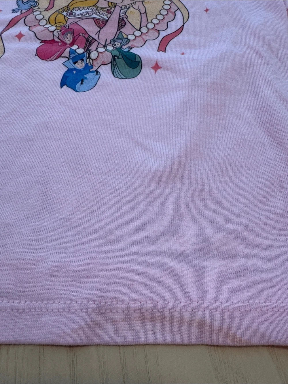 Kids Pink Graphic Tee and Bubble Skirt Set Aurora/Sleeping beauty Disney outfit